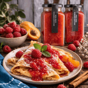 Kaldeneker Lekvárosház – Kajszilekvár málnával 312ml